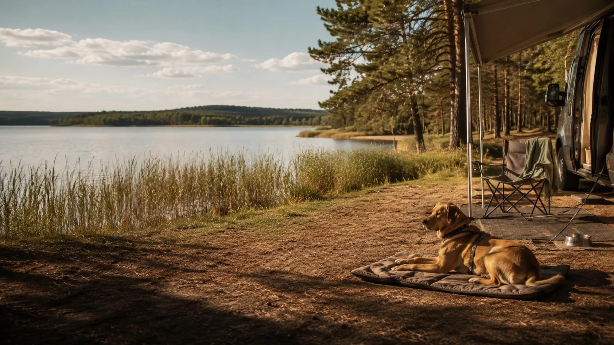Camping mit Hund in Franken