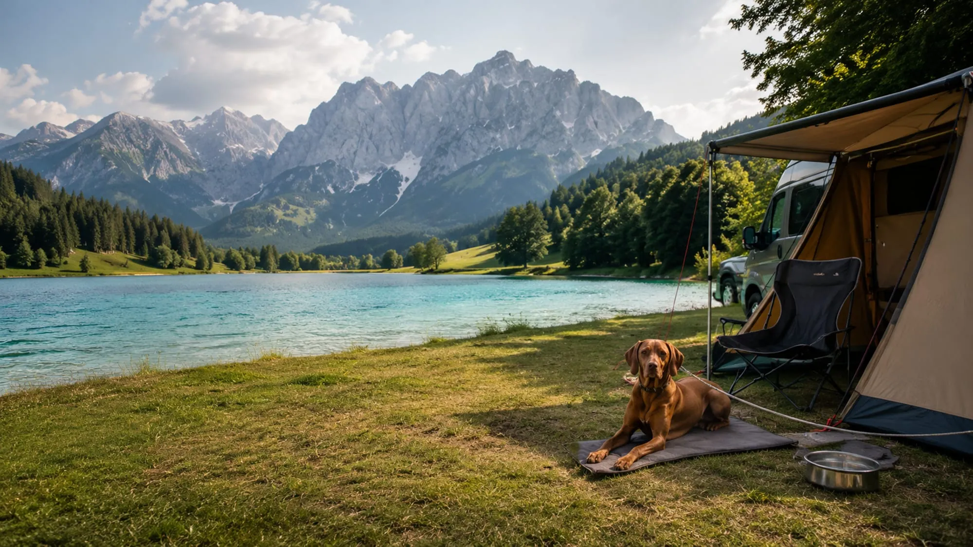 Camping mit Hund in Oberbayern