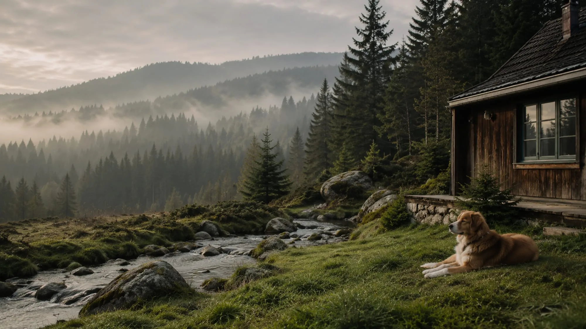 Ferienhaus mit Hund im Bayerischen Wald