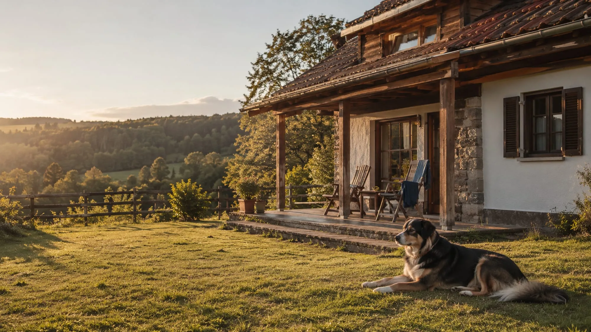 Ferienhaus mit Hund
